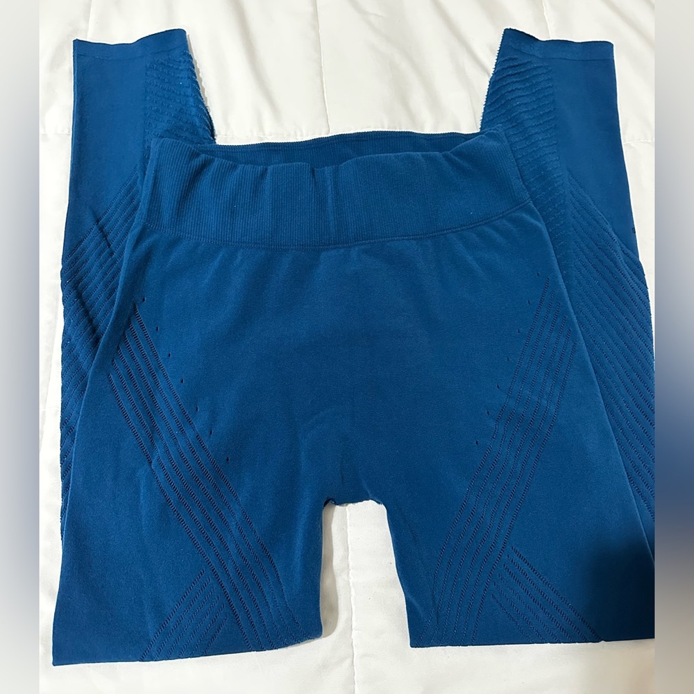 Adidas Seamless Blue Leggings